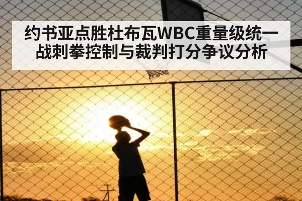 约书亚点胜杜布瓦WBC重量级统一战刺拳控制与裁判打分争议分析